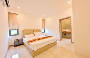 Vila Mewah, balkon, pemandangan samudra