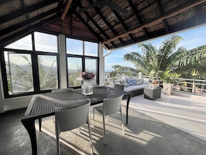 House, 2 Bedrooms, Patio | Outdoor dining - Samui Sabai House 3 With Terrace and sea View (Koh Samui)