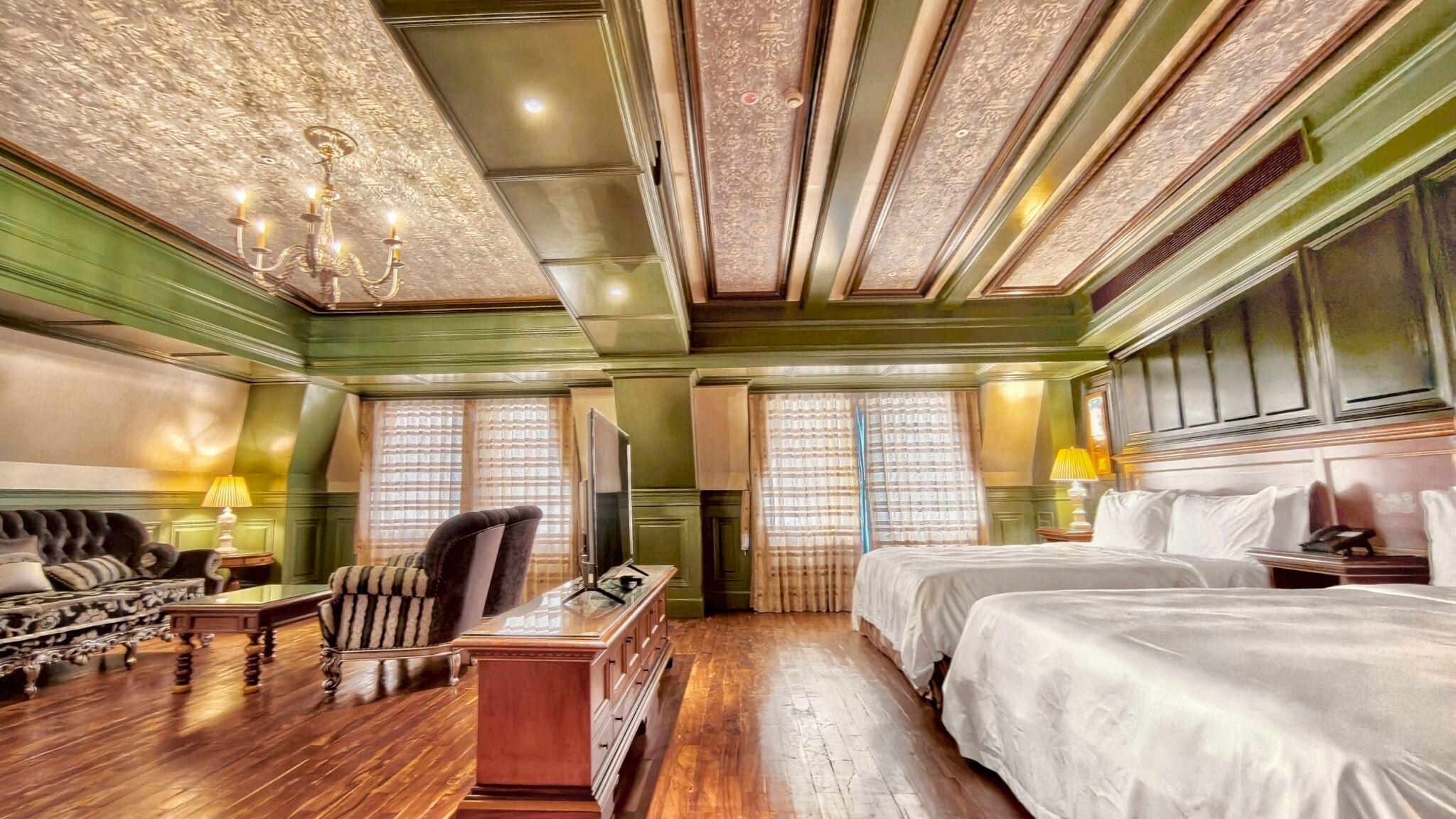 Deluxe Twin Room, Courtyard View