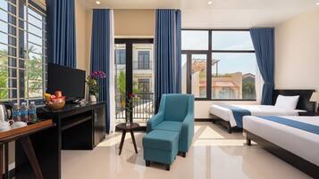 Deluxe Triple Room with City View | View from room