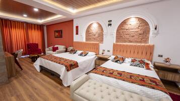 Suíte superior, várias camas