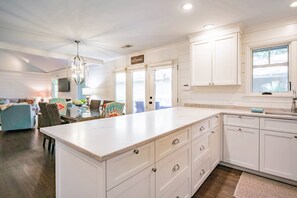 Interior - Slow Down & Reconnect in Renovated, Dog-Friendly Cottage, Four Minutes to Beach w/ Great Back Dec (Kiawah Island)