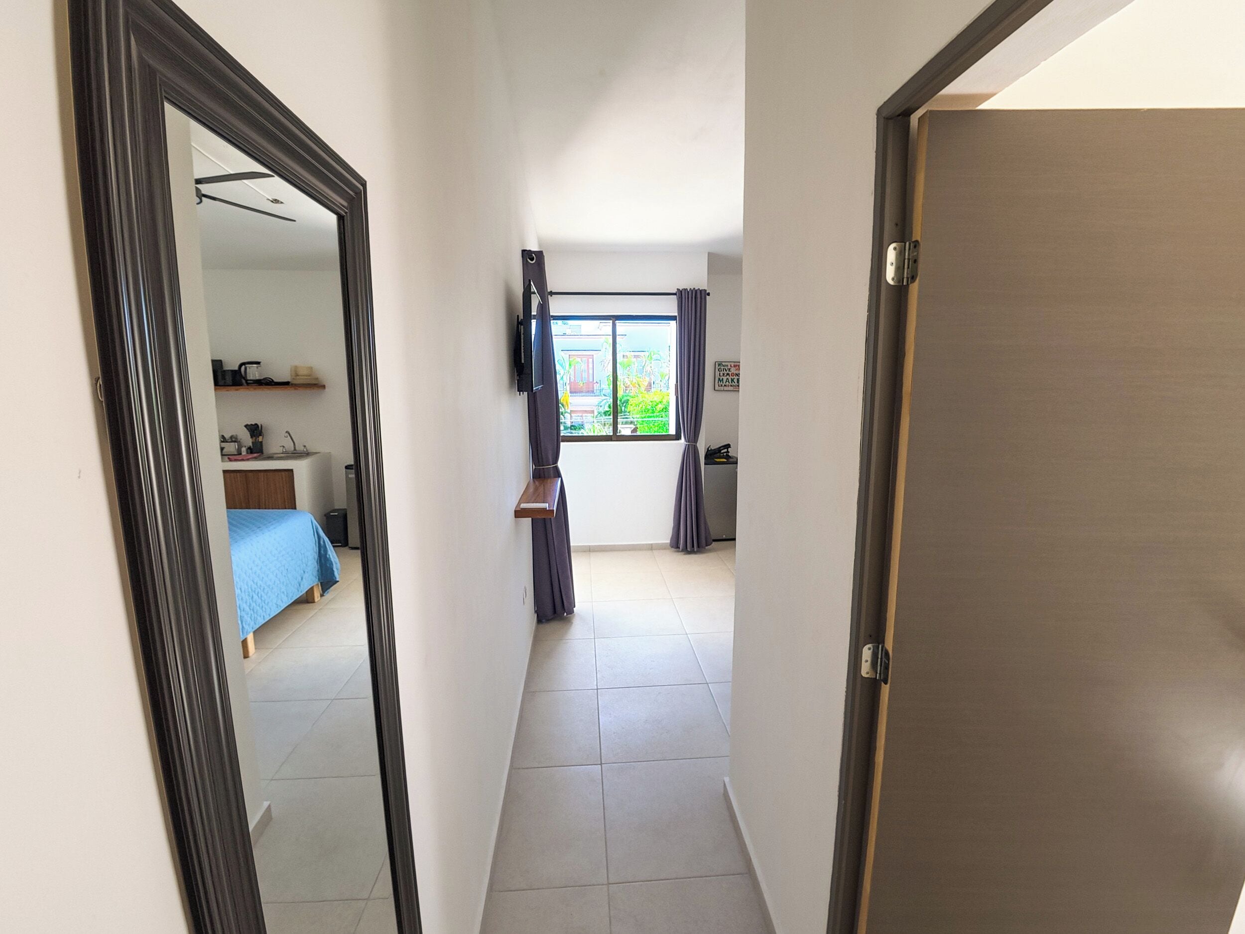 Apartment, 1 King Bed, Kitchen, Garden View | Free minibar, blackout curtains, iron/ironing board, free WiFi