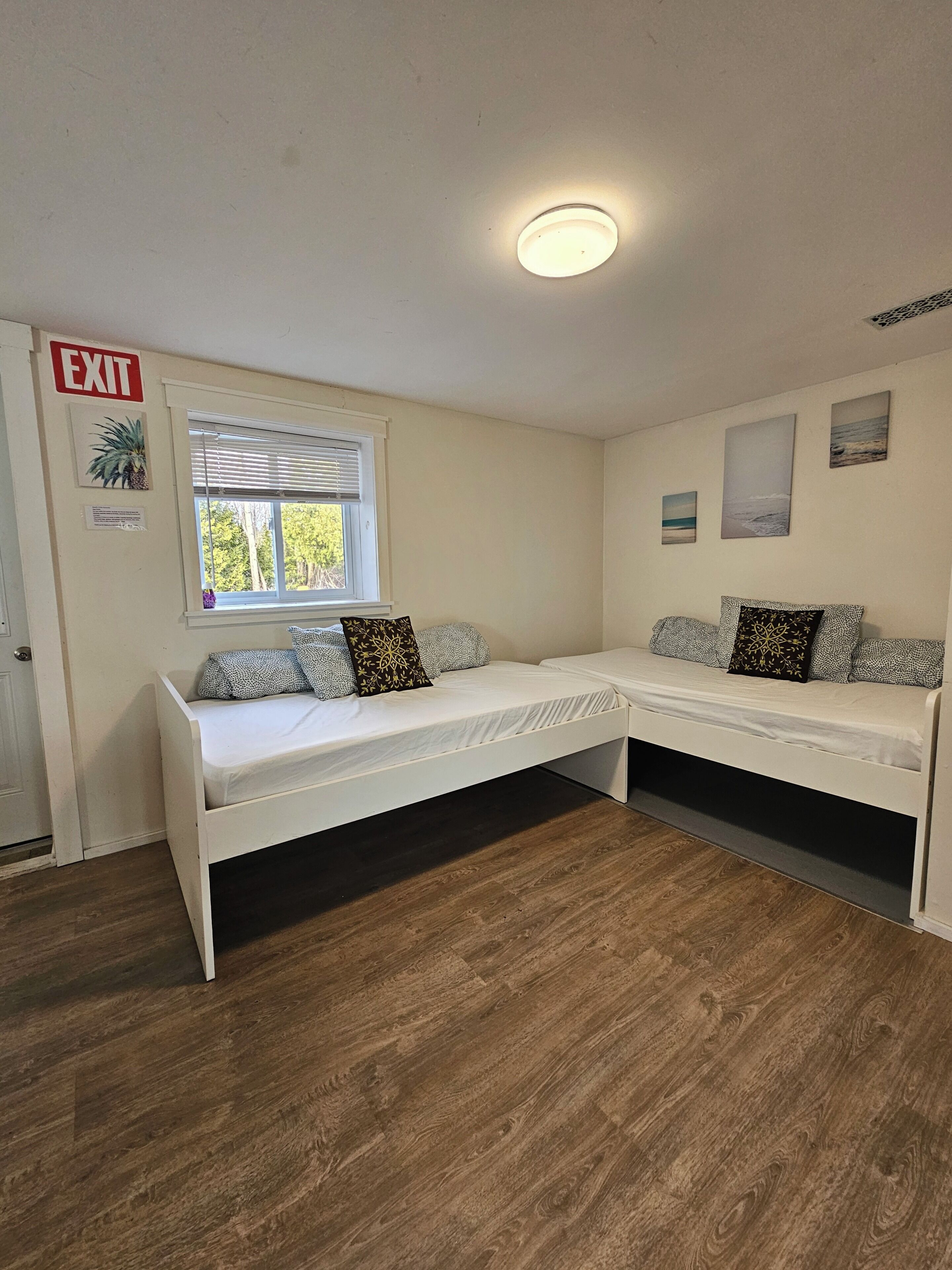 4 habitaciones, wifi, ropa de cama y acceso para silla de ruedas 