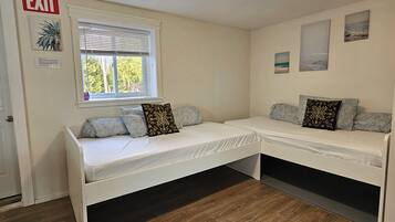 4 habitaciones, wifi, ropa de cama y acceso para silla de ruedas