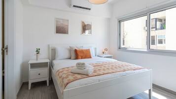 Apartemen, 2 kamar tidur, dapur, pemandangan kota | Seprai katun Mesir, seprai premium, dan didekorasi berbeda-beda