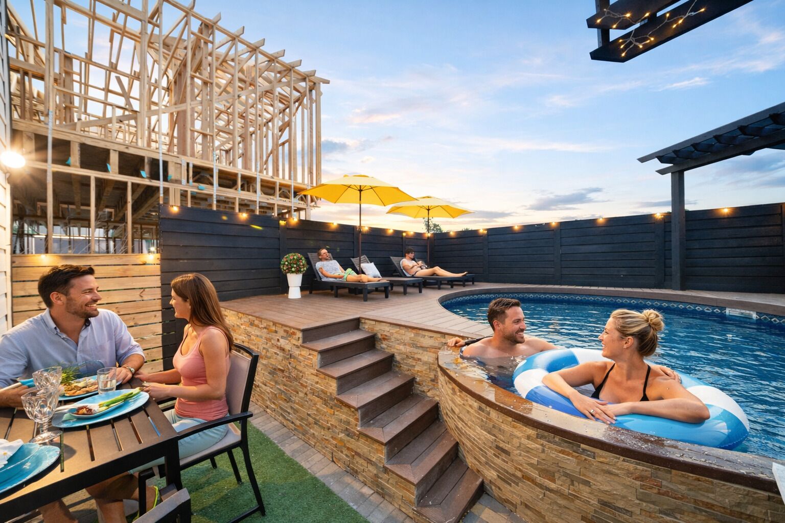 Outdoor pool