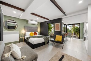 1 Schlafzimmer, Schreibtisch, Bügeleisen/Bügelbrett, WLAN