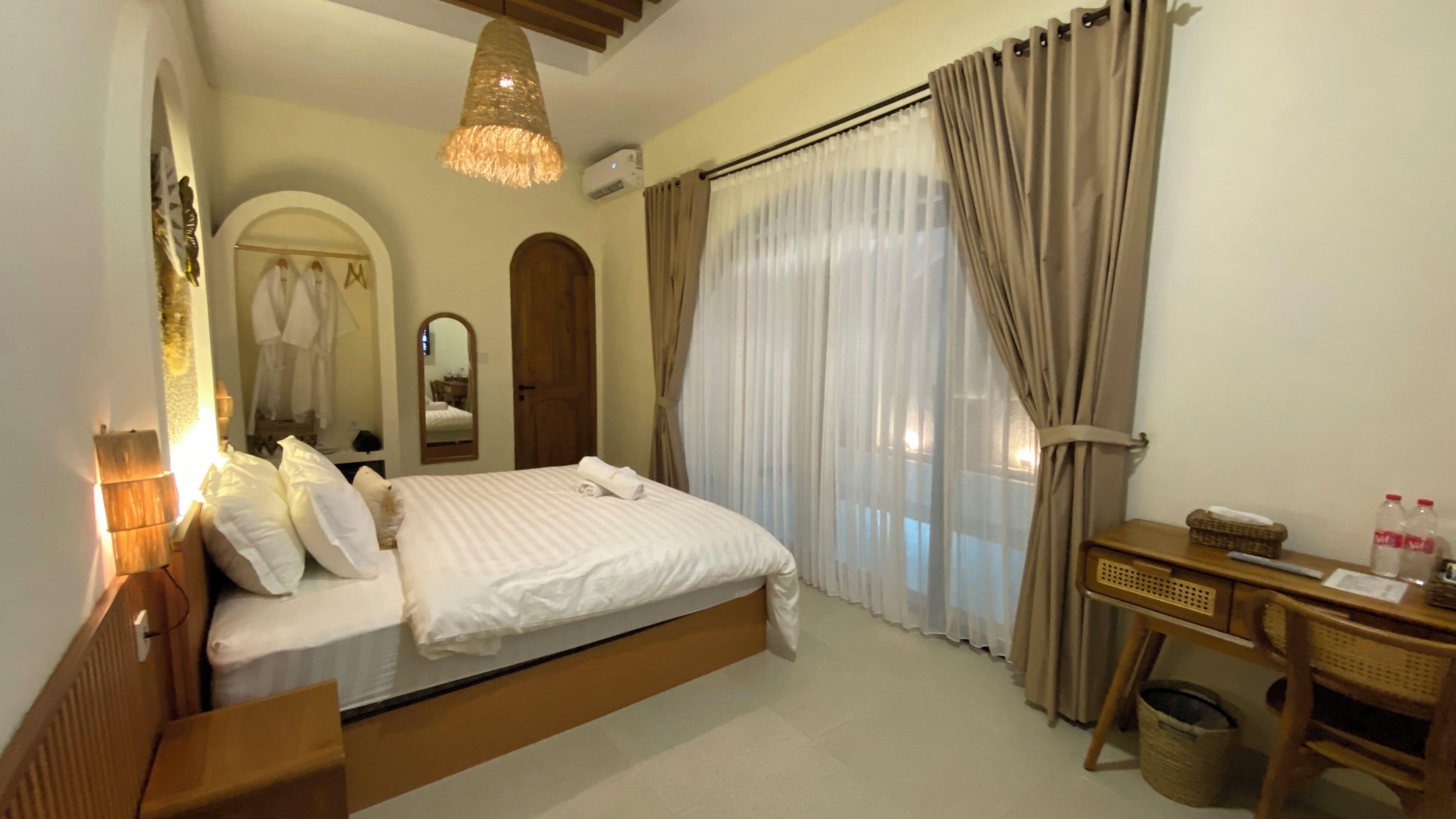 Design Villa, 1 Katil Raja (King), Private Bathroom | Meja, ruang kerja komputer riba, seterika/papan seterika, Wi-fi percuma 