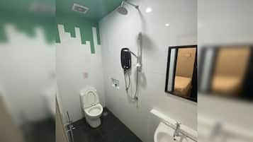 Shower, towels