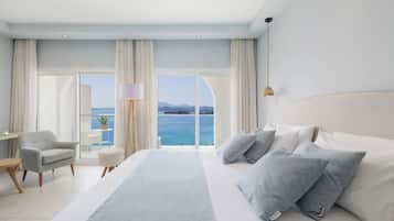 Junior Suite, Balcony, Sea View | In-room safe, free WiFi