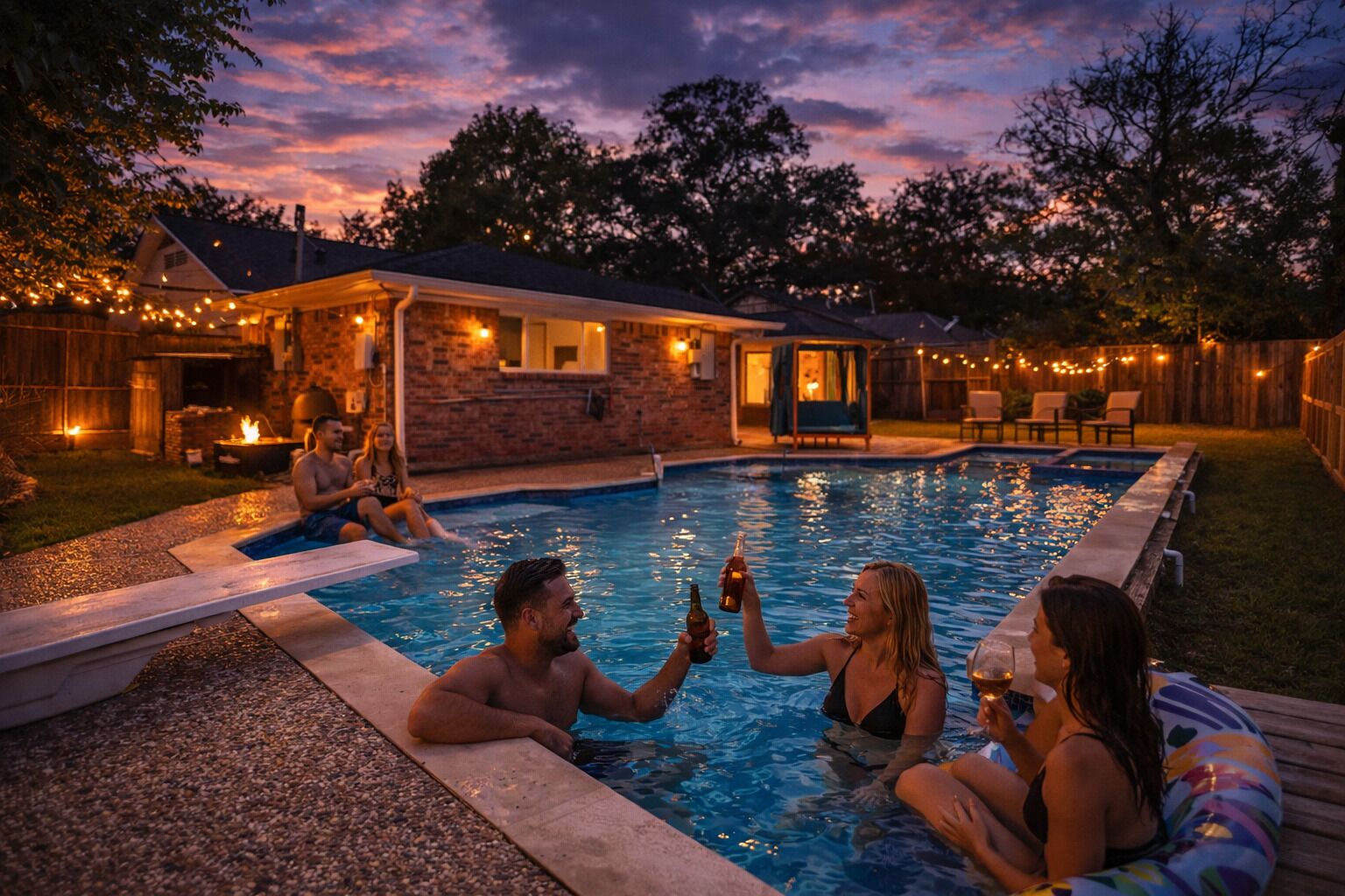 Outdoor pool