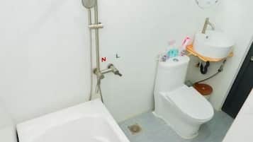 Basic Studio, Balcony, City View | Bathroom | Slippers