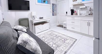 1 Bedroom with WIFI, Laundry, Queen Bed, Sofa Bed. Close to Transit and Grocery