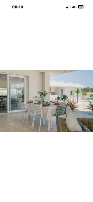 Opções para refeição ao ar livre