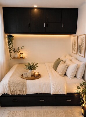 Room - Staycation-Ready 2BR Condo Beside Enchanted Kingdom, Pool & Comfort (City of Santa Rosa)