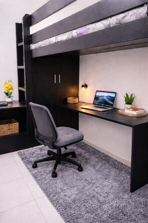 Interior - Staycation-Ready 2BR Condo Beside Enchanted Kingdom, Pool & Comfort (City of Santa Rosa)