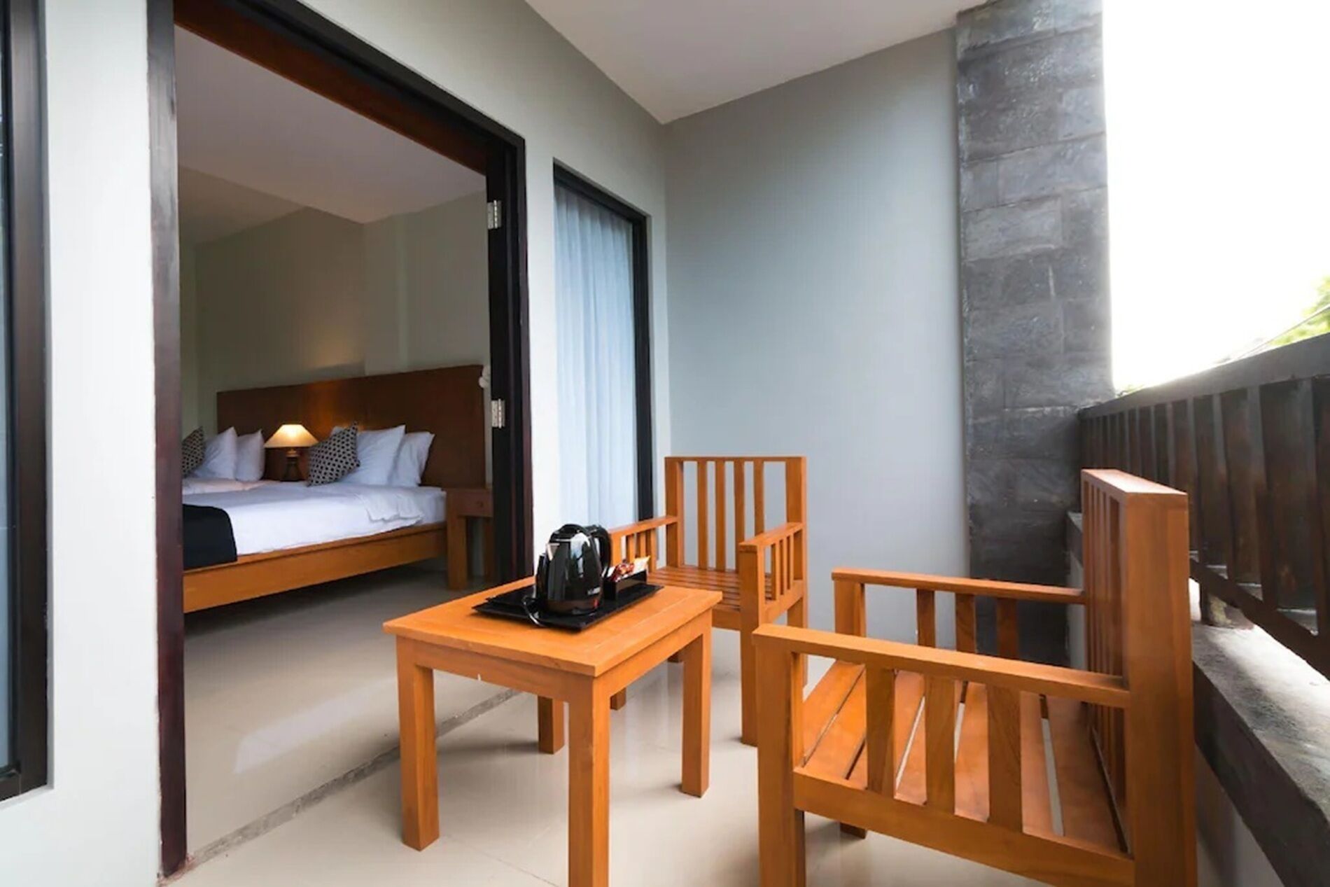 Chambre Deluxe Double ou avec lits jumeaux, vue ville | Bureau, Wi-Fi gratuit