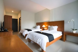 Deluxe-Doppel- oder -Zweibettzimmer, Stadtblick