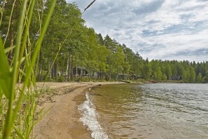 Platja privada i platja de sorra blanca 