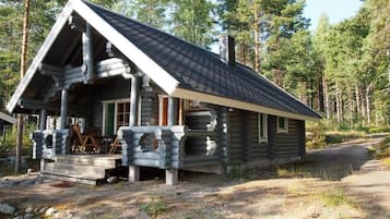 Ferienhütte, Seeblick | Außenbereich
