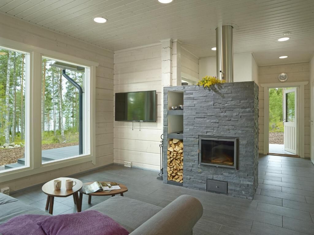 Comfort-Villa, Terrasse, Seeblick | Innenbereich