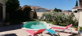 Jolie villa pour 6 personnes avec piscine