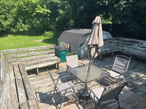 Opções para refeição ao ar livre