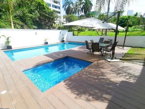 Pool - Apartment in Acapulco : Swimming Pool + Parking + A/C (Acapulco de Juárez)