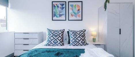 2 chambres, Wi-Fi, literie fournie