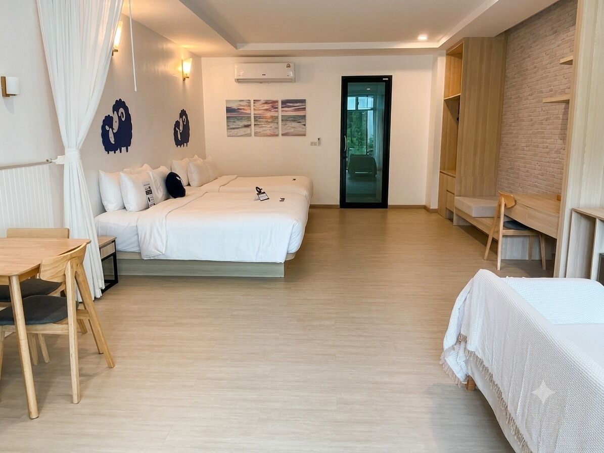 1 chambre, accès Internet, draps fournis