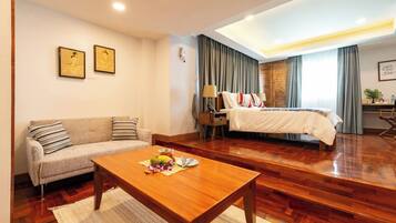 1 bedroom, iron/ironing board, Internet, bed sheets
