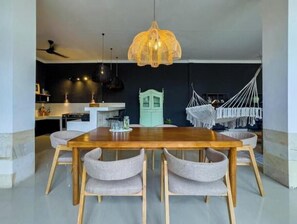 Dining - Rumah Rama 3BR Private Pool Villa• Surrounded by Best Beaches in Bali (Kuta utara)