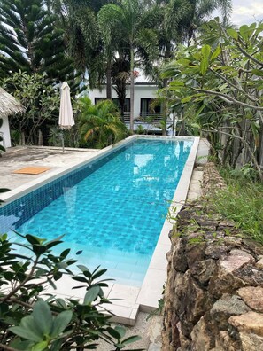 Pool - SAMUI SABAI HOUSE 3 with terrace and sea view (Tambon Bo Put)