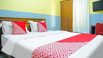 1 quarto, Wi-Fi de cortesia, roupa de cama