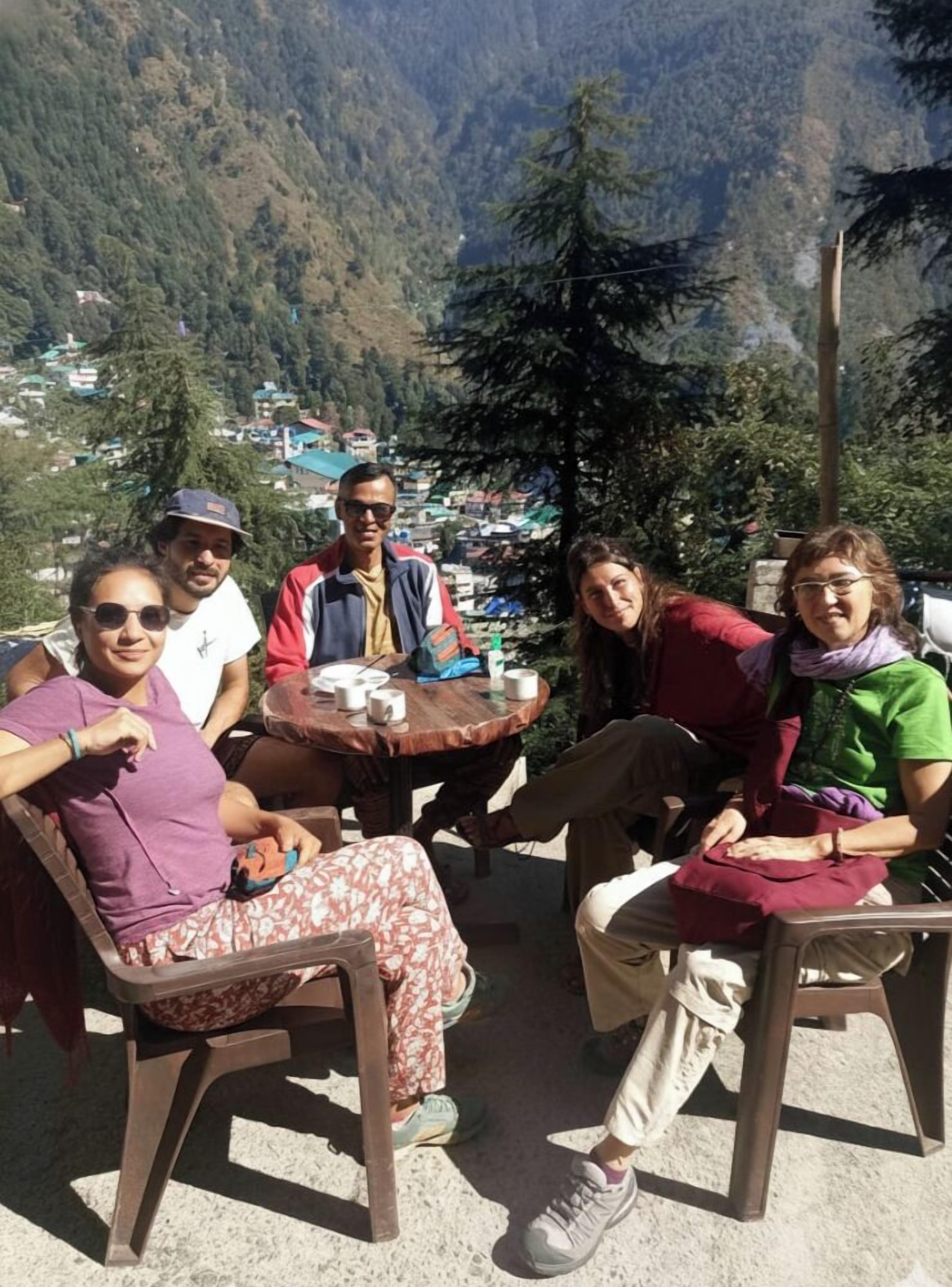 Utsikt fra overnattingsstedet