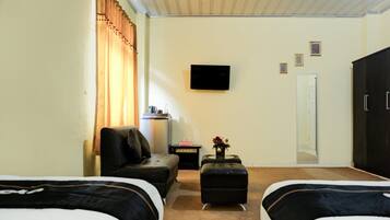 1 habitación, wifi gratis y ropa de cama