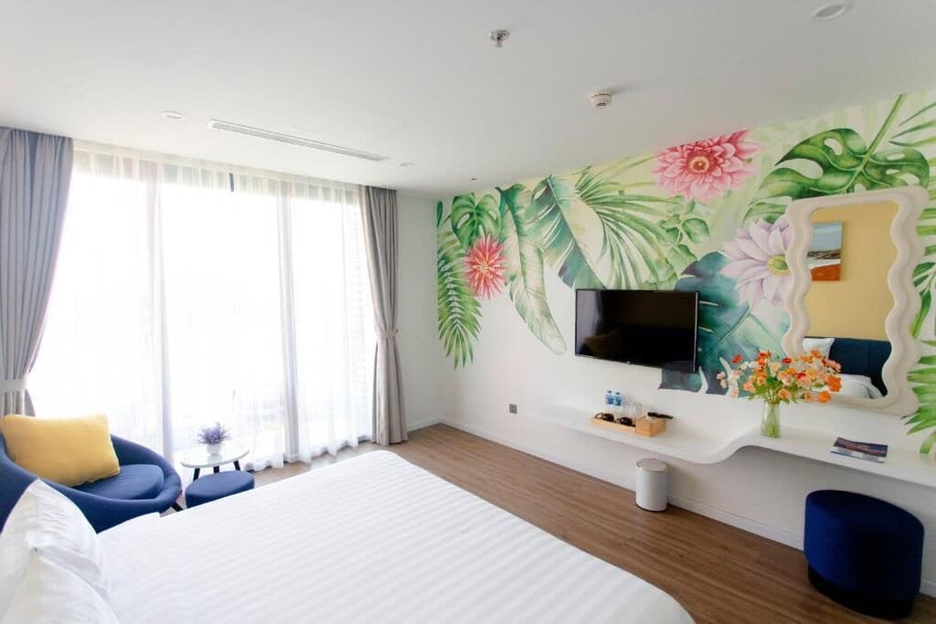 Double Room, 1 King Bed with Sofa bed, Balcony