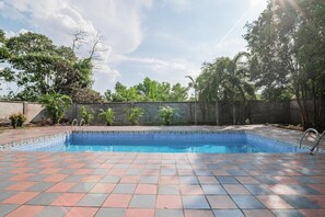 Schwimmbad des Ferienhauses