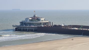 Vlak bij het strand