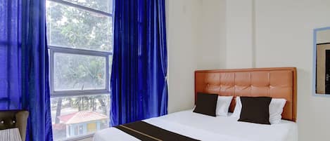 1 chambre, bureau, Wi-Fi gratuit, draps fournis