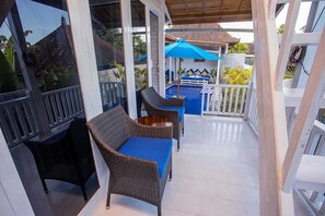Classic Villa, 2 Bedrooms, Pool View | Terrace/patio - Nusa Sunshine Private Villa Ceningan (Klungkung)