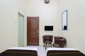 1 slaapkamer, een bureau, gratis wifi, beddengoed