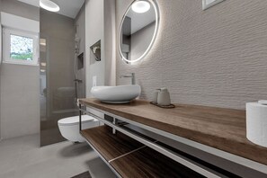 Apartment (A1) | Bathroom - Apartment Luxury Wellness (Makarska)