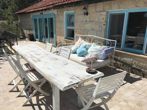 Villa, 3 Bedrooms, Balcony | Outdoor dining - Amazing Stone House in Ida Mountain-must See! (Ayvacik)