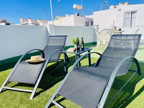 Outdoor dining - Mediterranean Apartment by At Home Costa del Sol (Nerja)