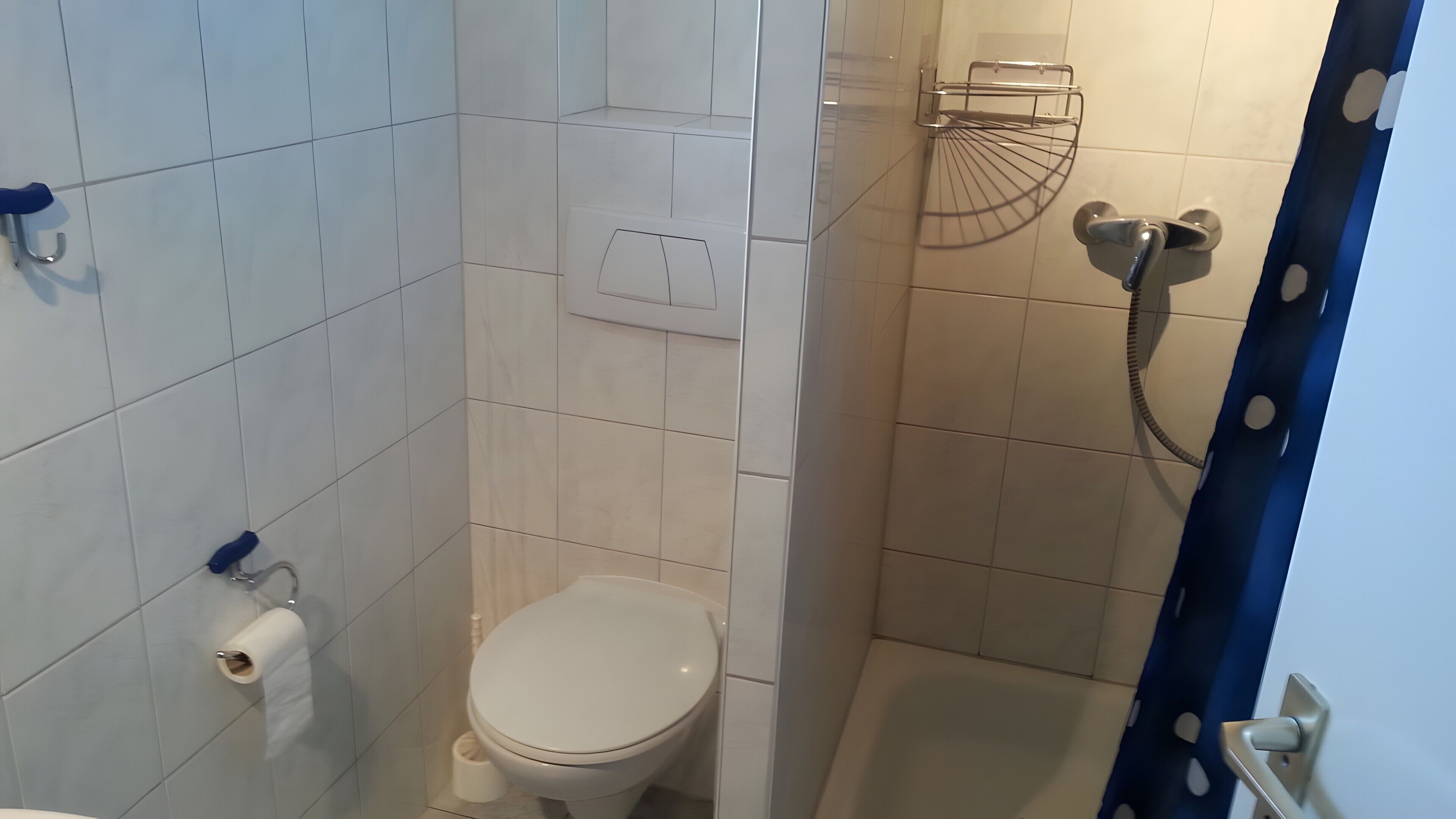 Shower, towels
