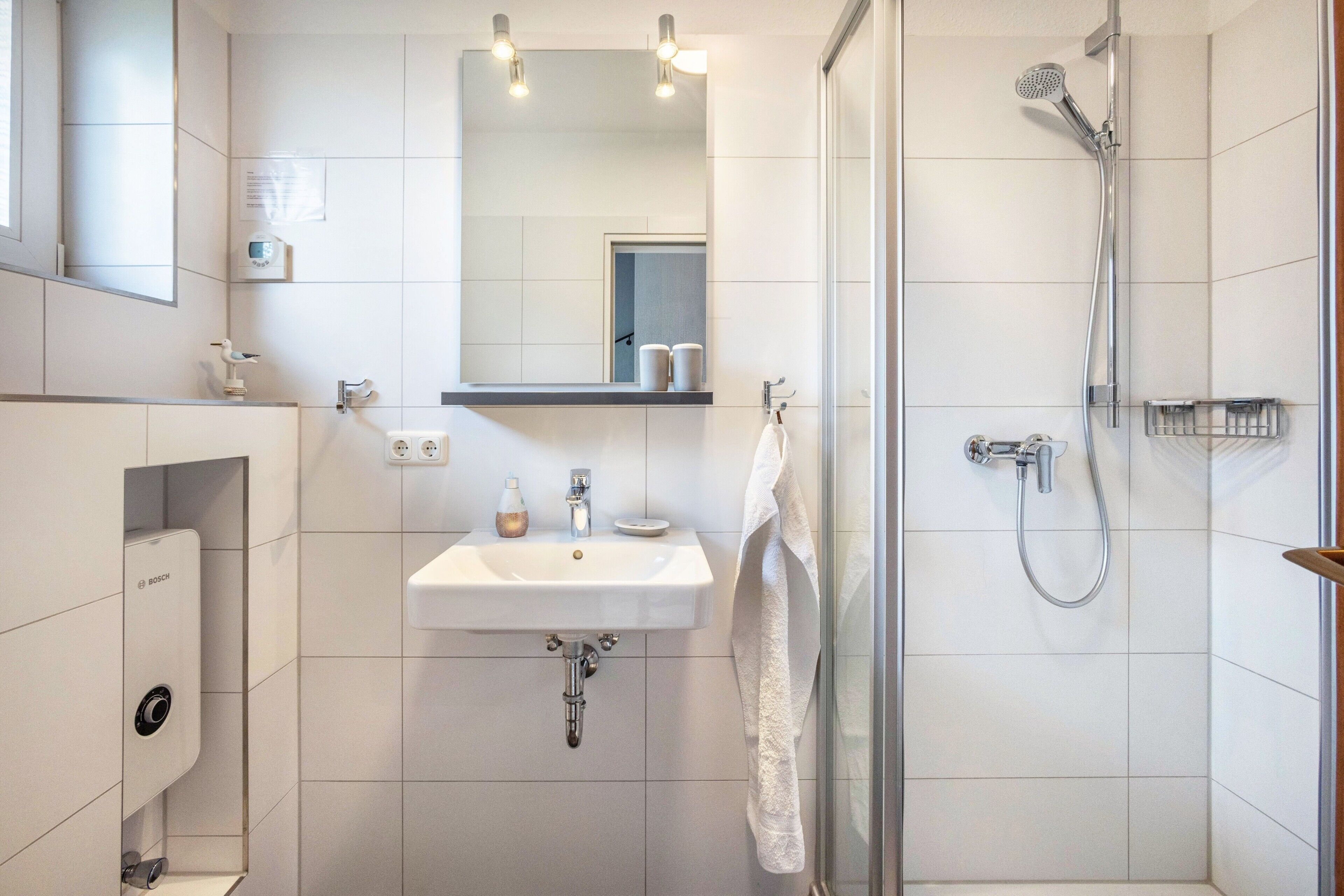 Dusche, Handtücher