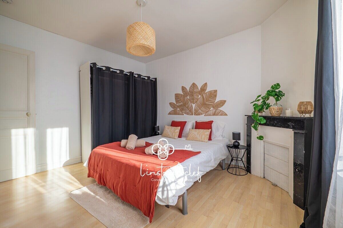1 chambre, Wi-Fi, draps fournis