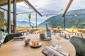 Outdoor dining - Leiter Living Apartments (Lagundo)